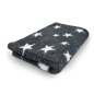 Preview: Vet Bed Sterne anthrazit - weiß 100 x 75 cm