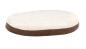 Preview: Karlie Ortho Bed Oval Braun – Orthopädisches Hundebett & Katzenkissen (55x40cm)