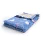 Preview: Vet Bed hellblau mit Drachen und Wolken 150 x 100 cm