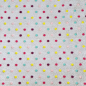 Preview: Topmast Kissen für Hunde Teddy Fleece - Colorfull Dots