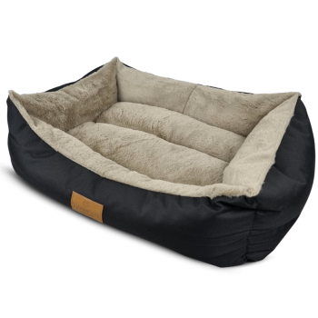 Topmast flauschiges Hundebett, wasserabweisend, Sand