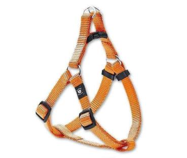 Karlie ASP Step & Go Geschirr - Orange 10 mm, 20-35 cm