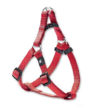 Karlie ASP Step & Go Geschirr - Rot 10 mm, 20-35 cm