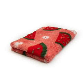 Vet Bed 150 × 100 cm – rosa mit Wassermelonen