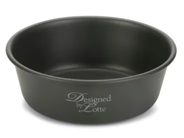 Designed by Lotte Edelstahl Hundenapf Feribo dunkelgrau 13 cm / 470 ml