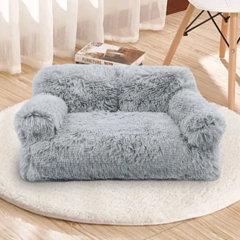 Topmast  Fluffy Hunde/Katzensofa grau