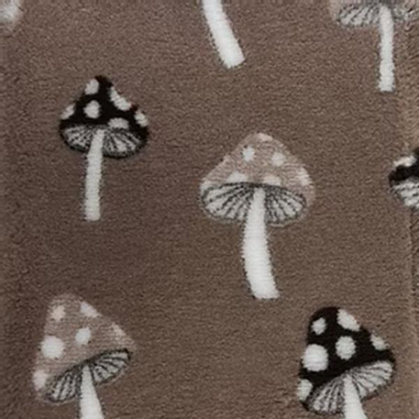 Vet Bed Mushroom Pilze braun