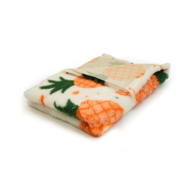 Vet Bed 150 × 100 cm – creme mit Ananas