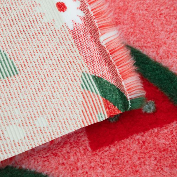Vet Bed 150 × 100 cm – rosa mit Wassermelonen