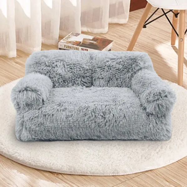 Topmast  Fluffy Hunde/Katzensofa grau