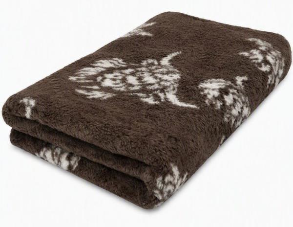 Vet Bed Highland Cow Dark Brown (150×100 cm)