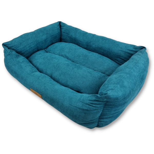 Topmast Hondenmand - Velours Comfort Line - Türkis